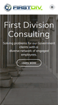 Mobile Screenshot of firstdivisionconsulting.com